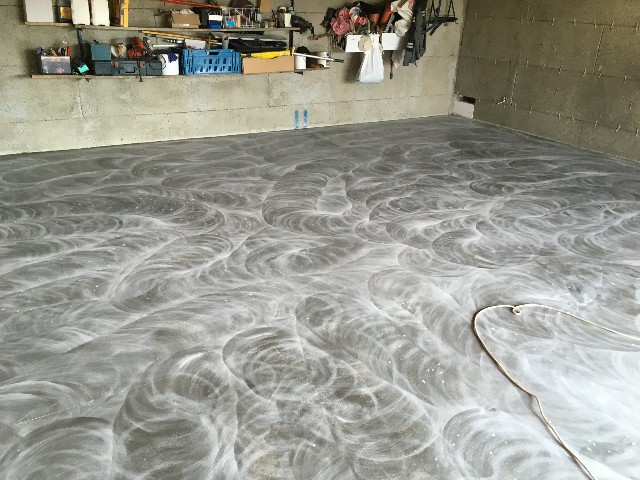 epoxidová podlaha v garáži ve Vendryni - penetrace